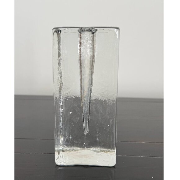 Vintage Wiesenthal Hutte Solifleur Zwiegvase Klaus Breit Glass Bud Vase - Picture 1 of 8